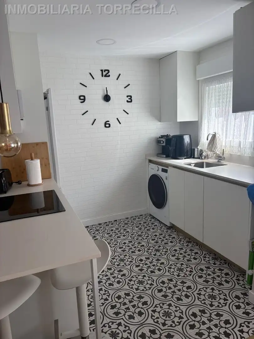 Küche von Wohnung zur Miete in Valladolid mit Klimaanlage, Heizung und Möbliert