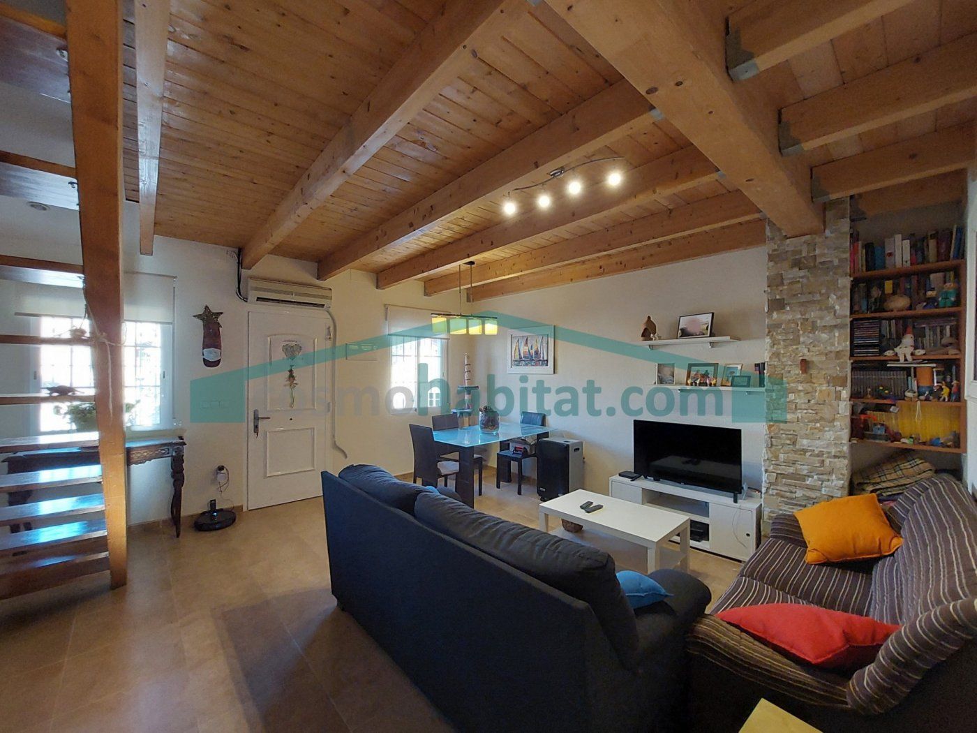Sala de estar de Dúplex en venta en Paterna con Aire acondicionado y Terraza