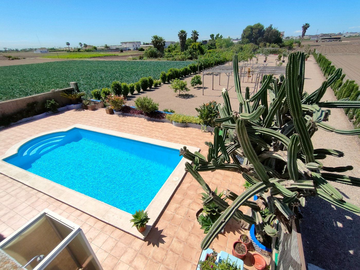 Piscina de Finca rústica en venda en Alboraya amb Terrassa