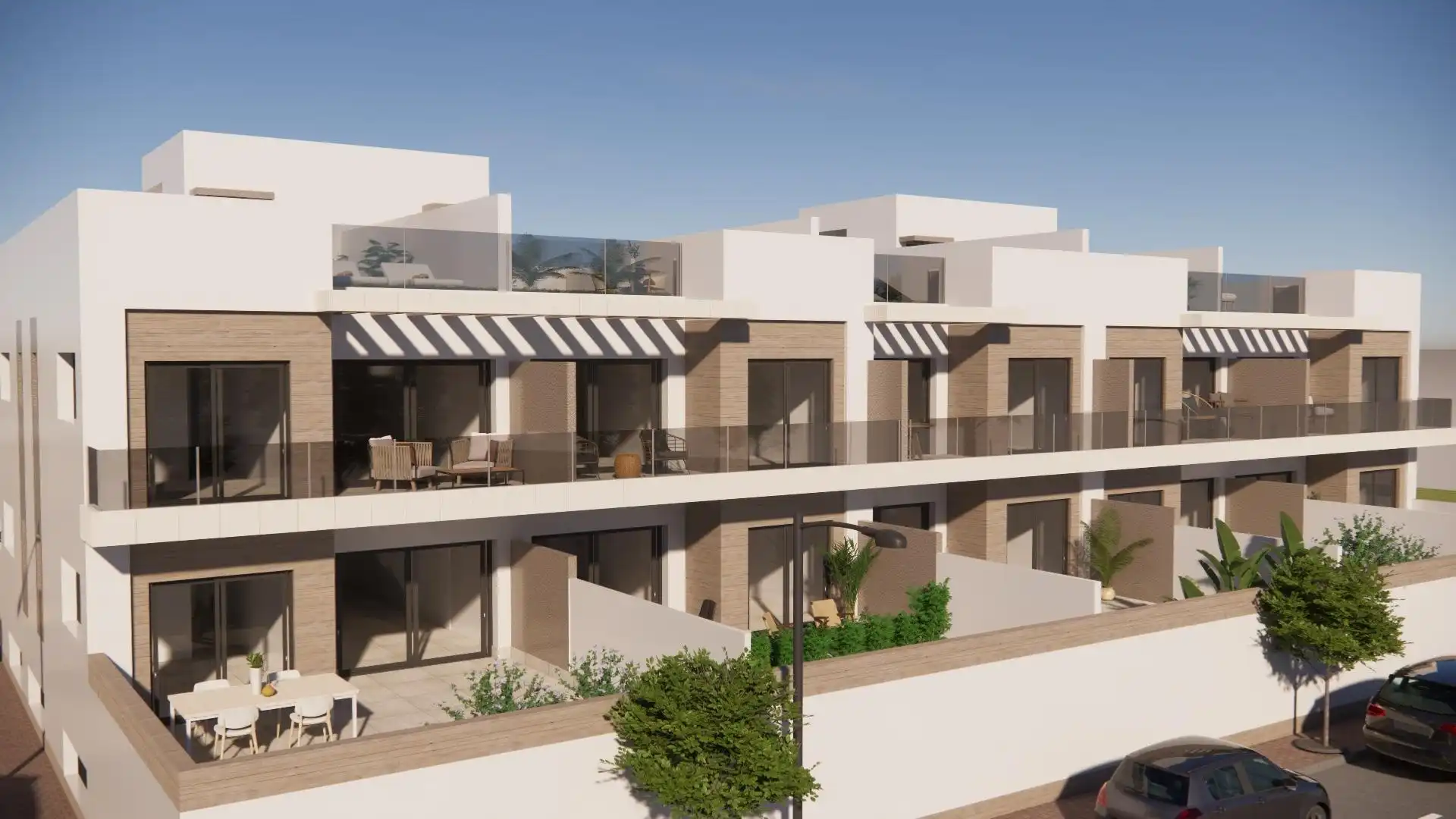 Vista exterior de Apartament en venda en Rojales amb Aire condicionat, Calefacció i Jardí privat