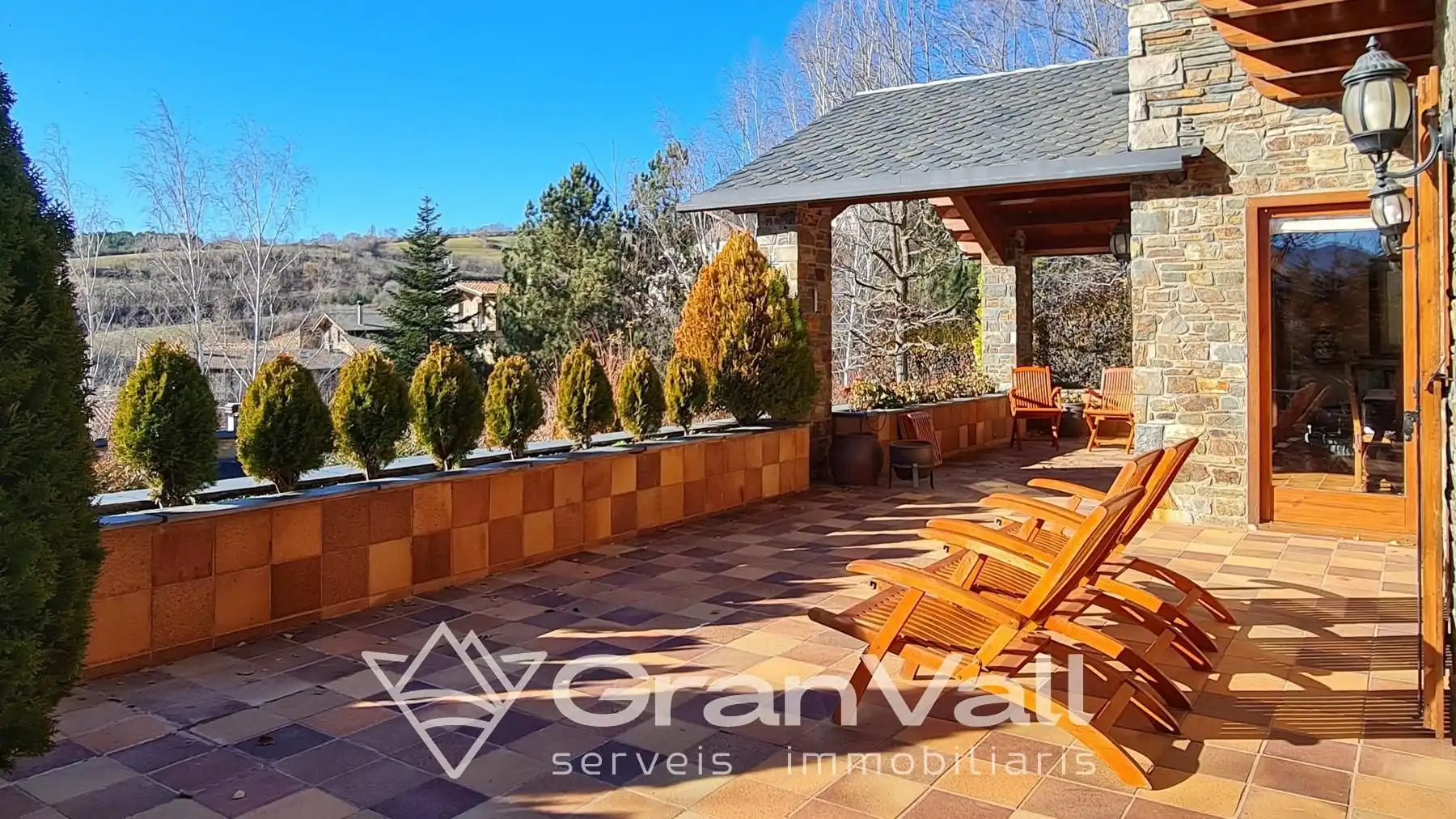 Terraza de Casa o chalet en venta en Prullans con Calefacción, Jardín privado y Parquet