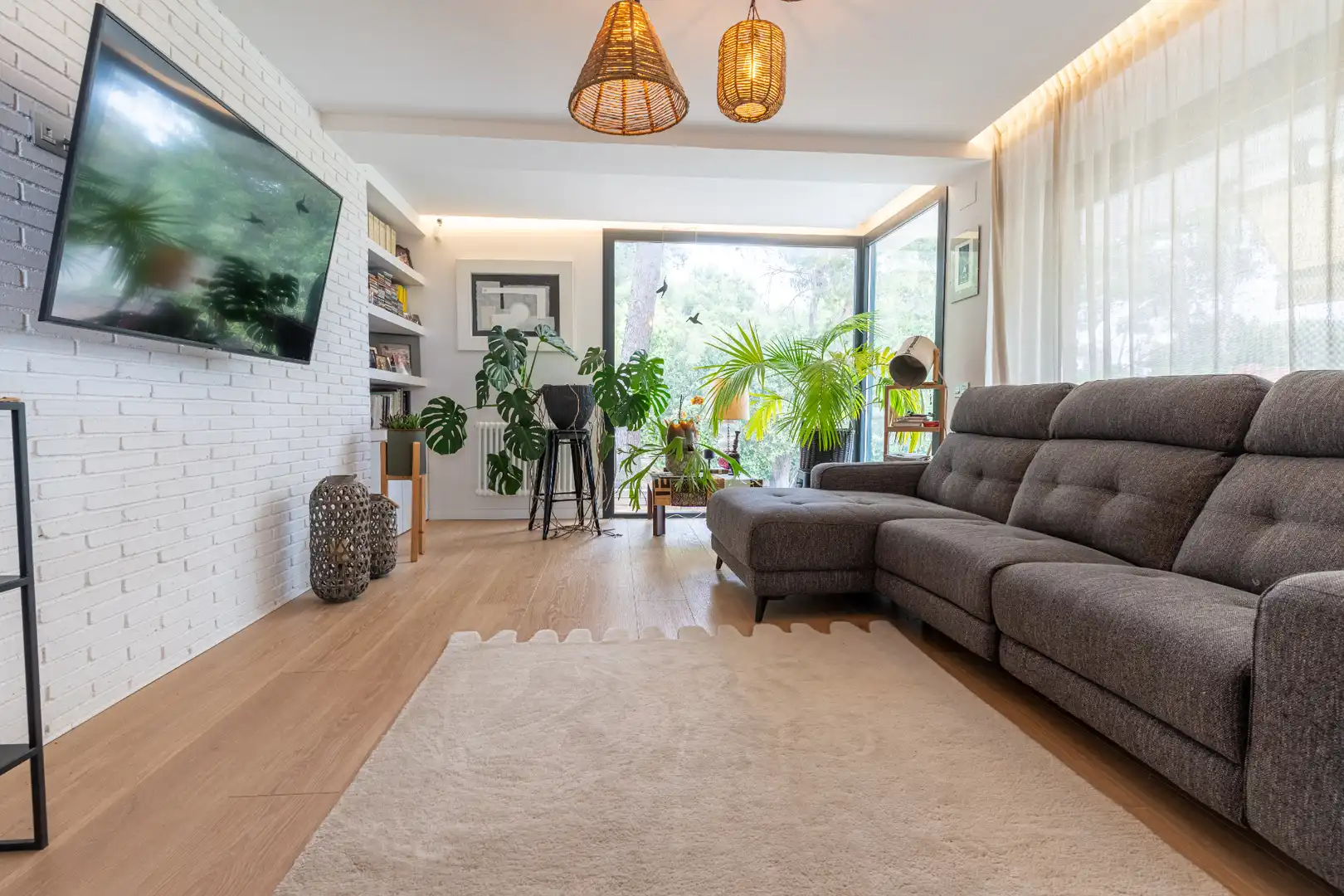 Wohnzimmer von Haus oder Chalet zum Verkauf in Almoster mit Heizung, Privatgarten und Terrasse