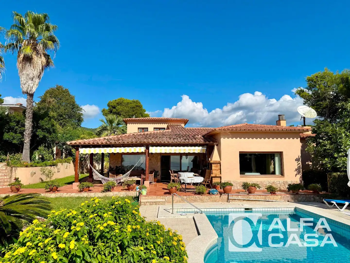 Jardí de Casa o xalet en venda en Lloret de Mar amb Aire condicionat, Calefacció i Terrassa