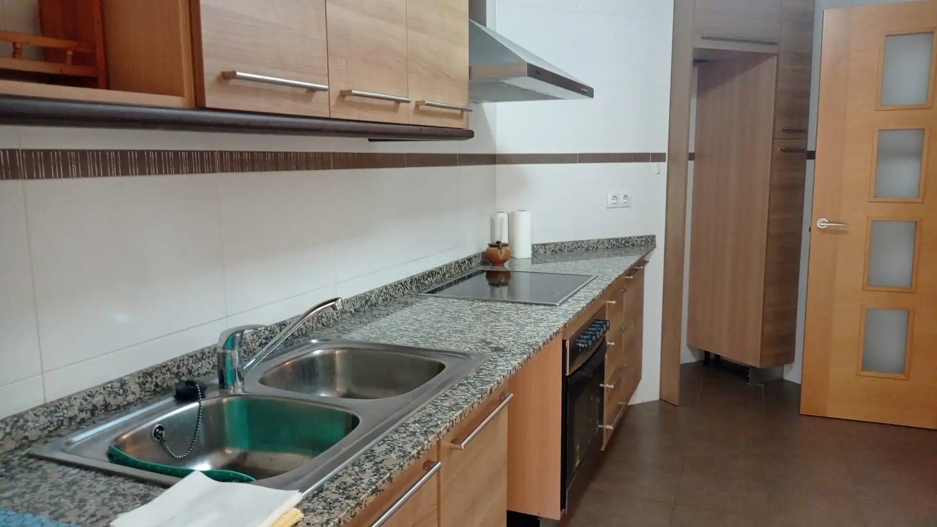 Kitchen of Flat for sale in Monzón  with Heating and Furnished