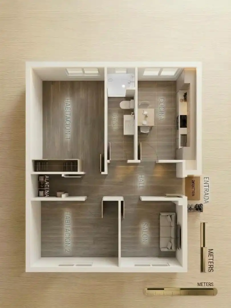 Flat for sale in Oeste, imagen 10