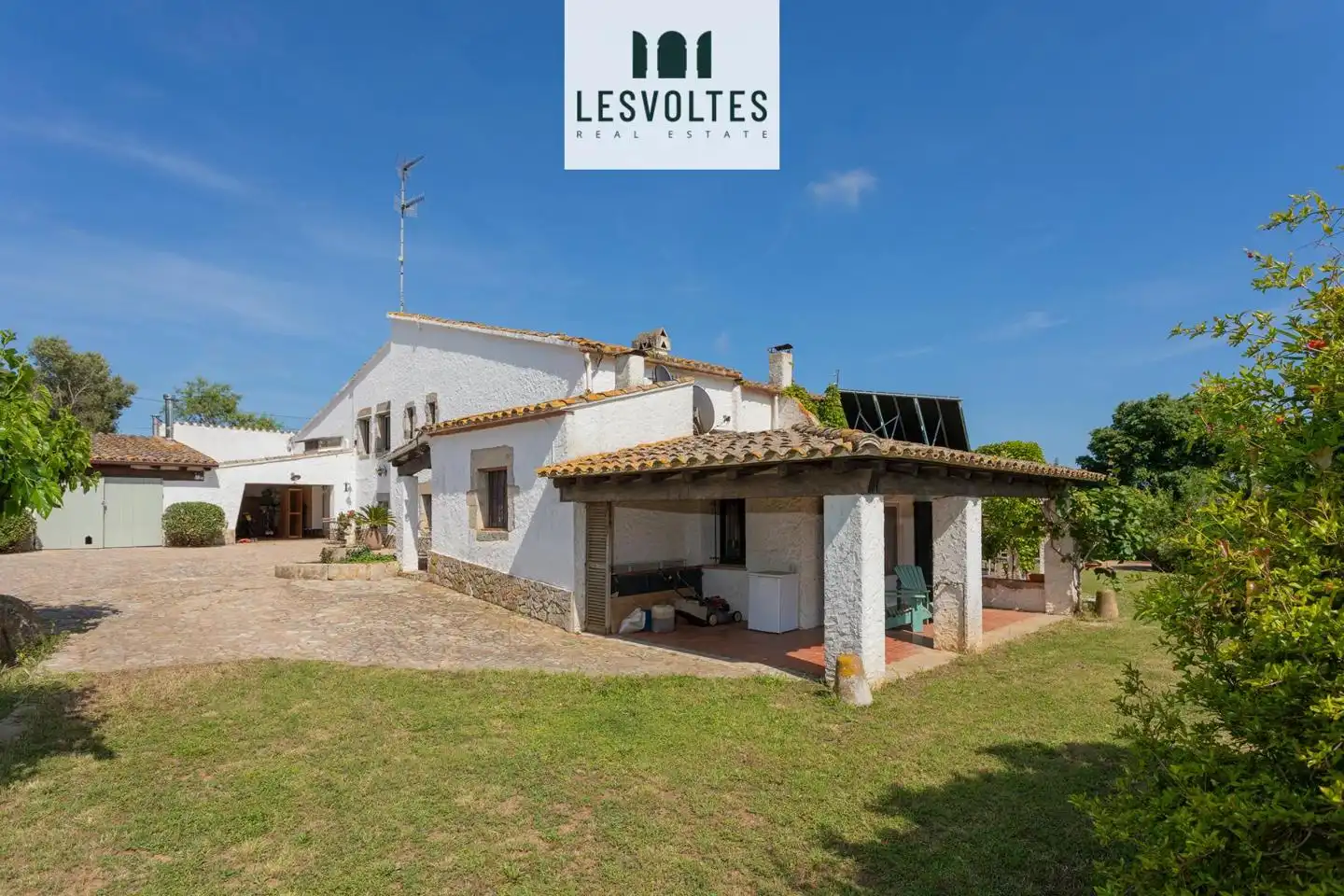 Vista exterior de Casa o chalet en venta en Vall-llobrega con Calefacción, Jardín privado y Terraza