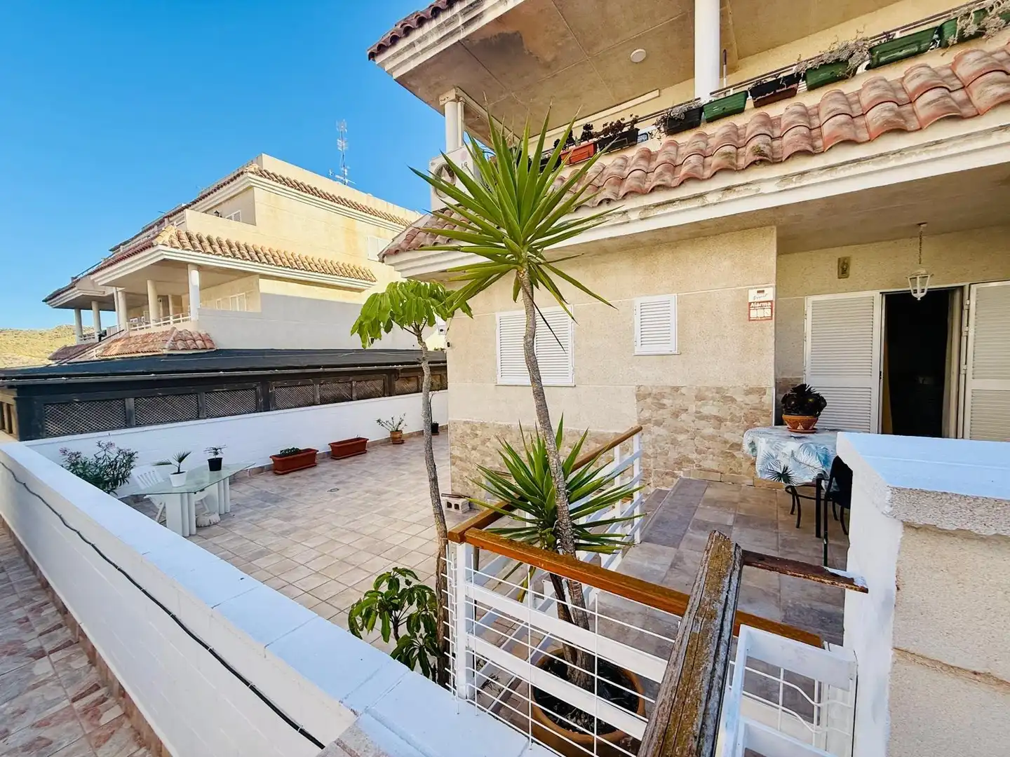Terrace of Flat for sale in Águilas  with Private garden, Terrace and Furnished