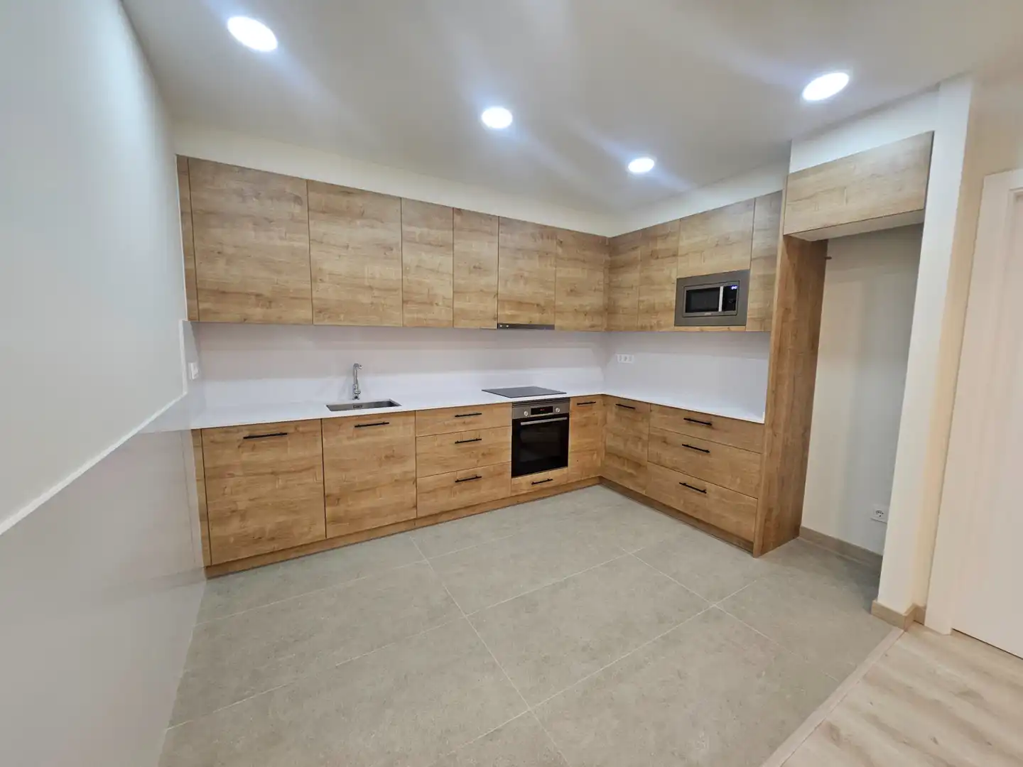 Cuina de Planta baixa de lloguer en Granollers amb Aire condicionat, Calefacció i Parquet