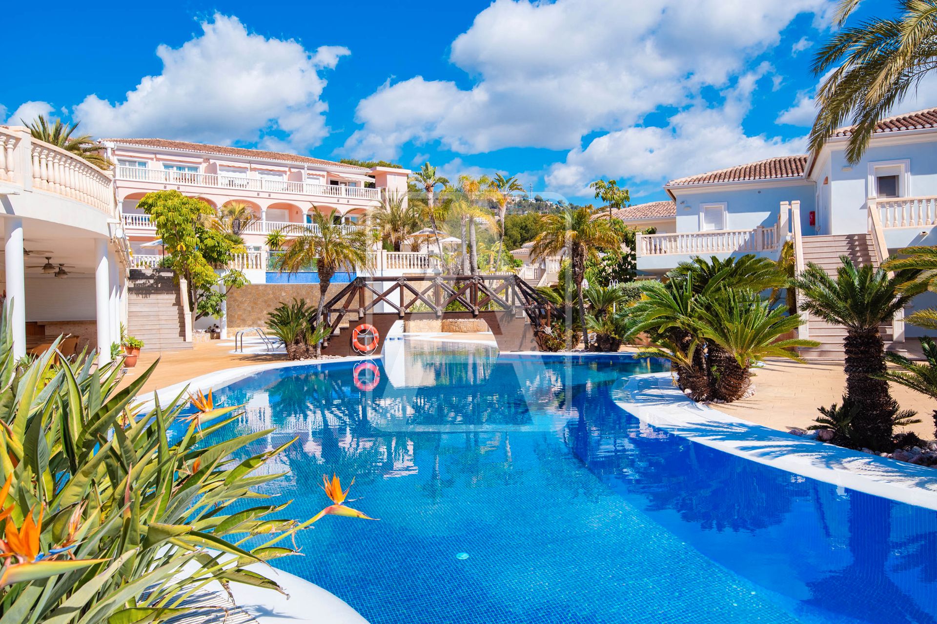 Piscina de Apartament en venda en Benissa amb Aire condicionat, Terrassa i Traster