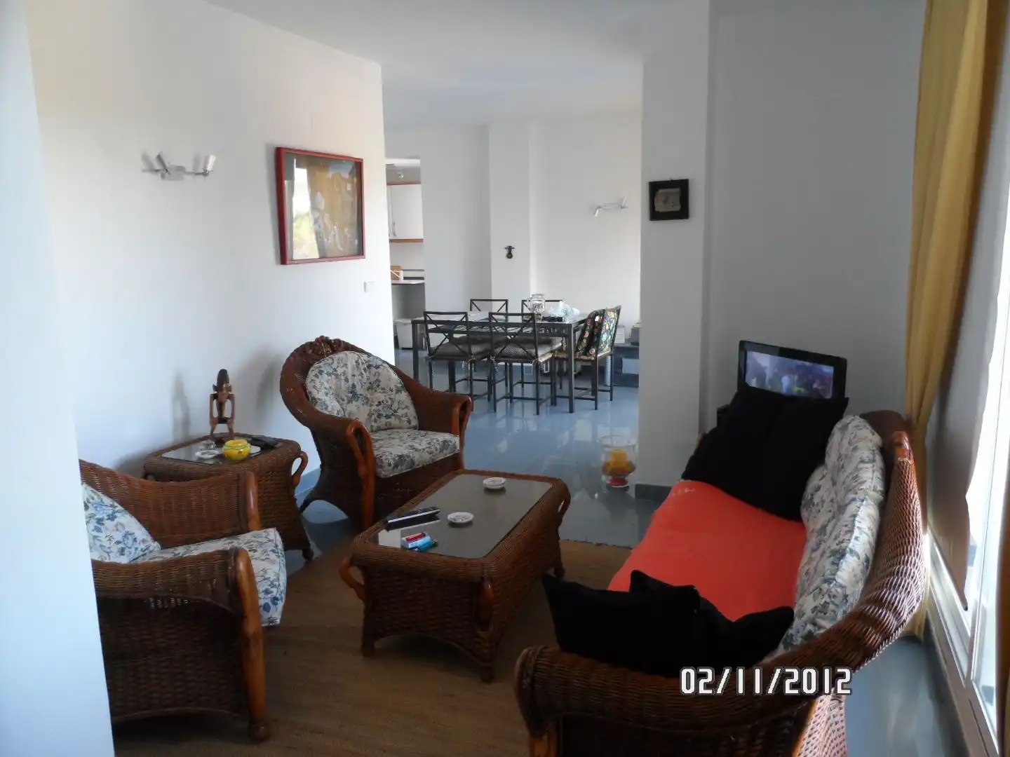 Sala de estar de Piso en venta en Oliva con Aire acondicionado y Balcón