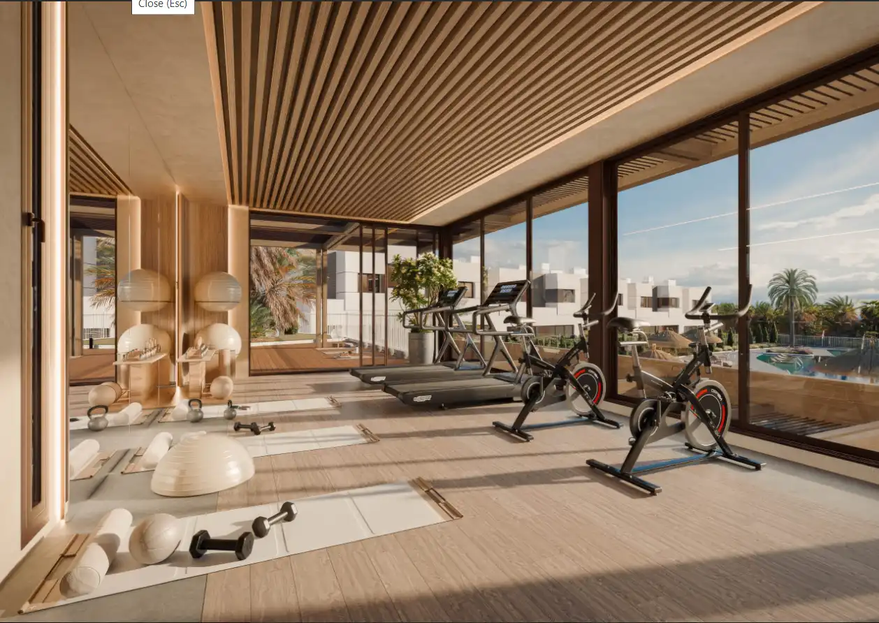 Sala de estar de Dúplex en venta en Mijas