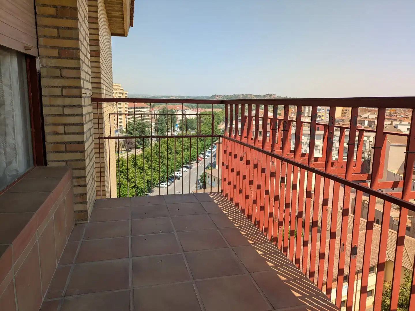 Balcony of Flat for sale in Monzón  with Heating, Terrace and Storage room