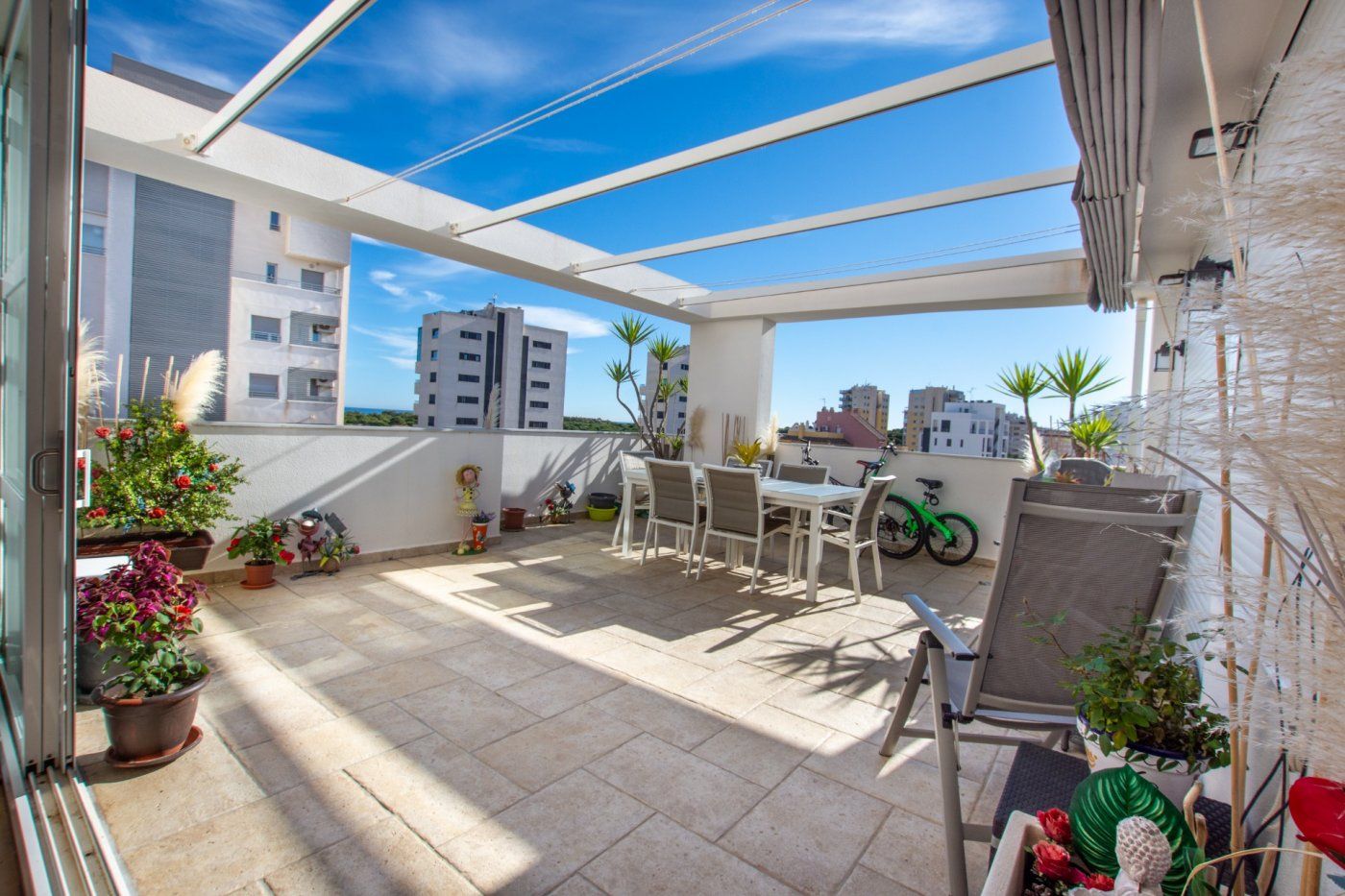 Terrace of Attic for sale in Guardamar del Segura  with Terrace, Jacuzzi and Community pool