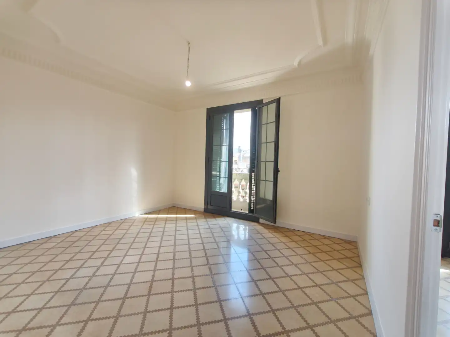 Bedroom of Flat for rent in Barcelona  with Air Conditioner, Terrace and Oven