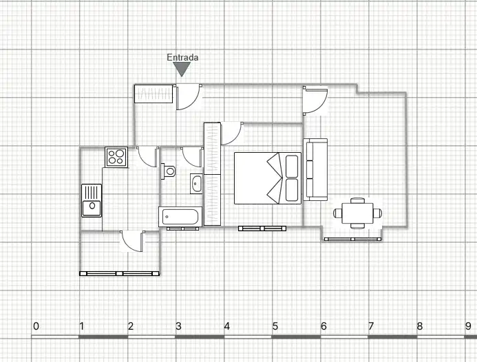 Apartamento en venta en Madrid con Aire acondicionado, Trastero y Piscina