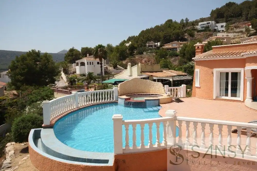 Swimming pool of Houses for sale in Jávea / Xàbia  with Air Conditioner, Heating and Storage room