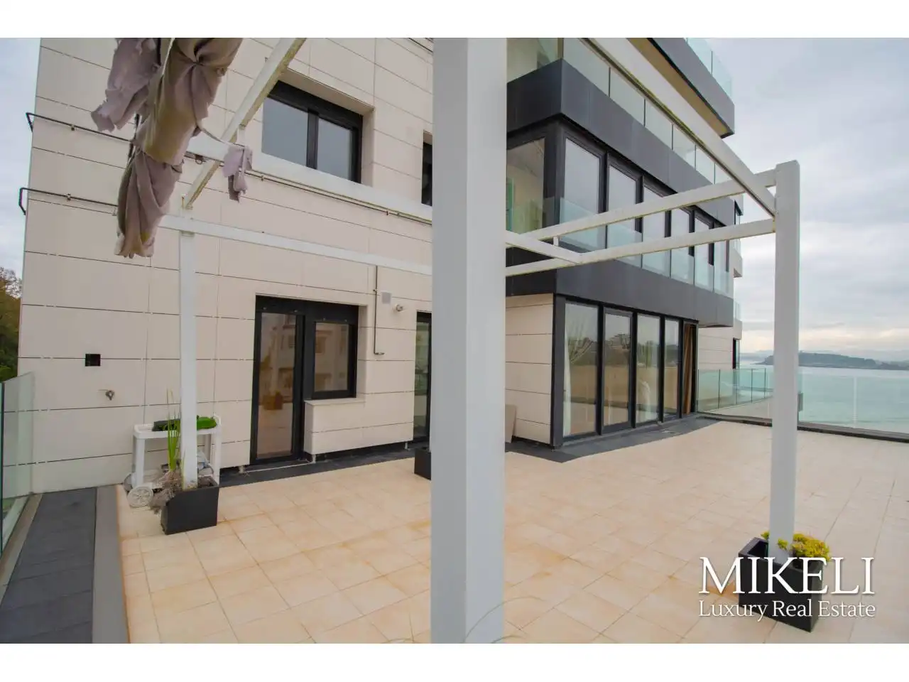 Terrasse von Wohnung zum Verkauf in Santander mit Heizung, Parkett und Terrasse