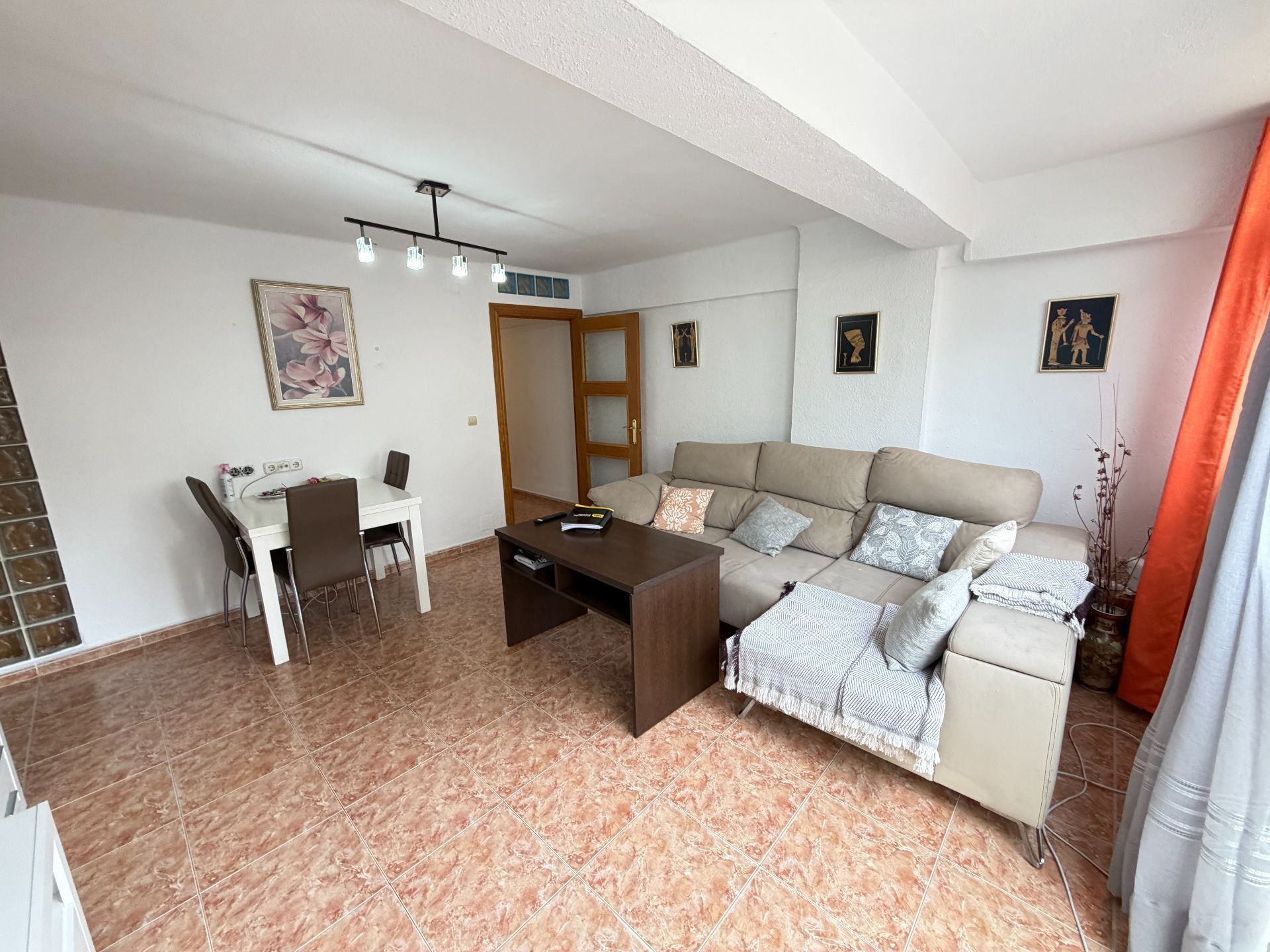 Sala d'estar de Pis en venda en Málaga Capital amb Aire condicionat i Calefacció