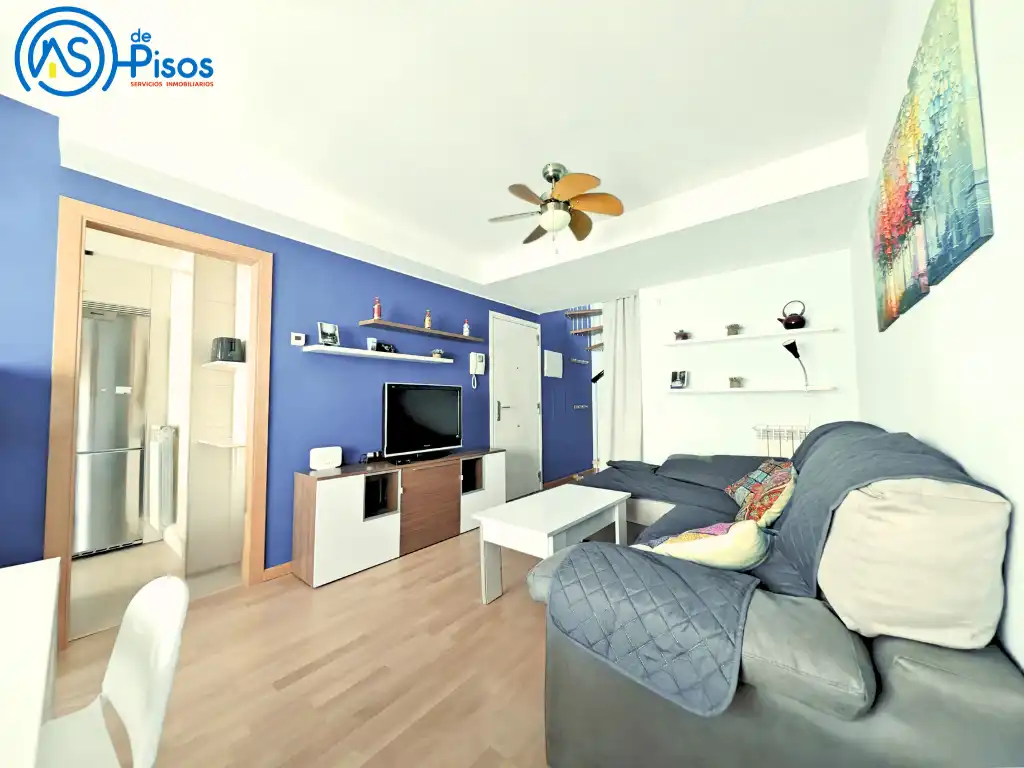 Sala de estar de Piso de alquiler en Cadrete con Calefacción, Jardín privado y Parquet