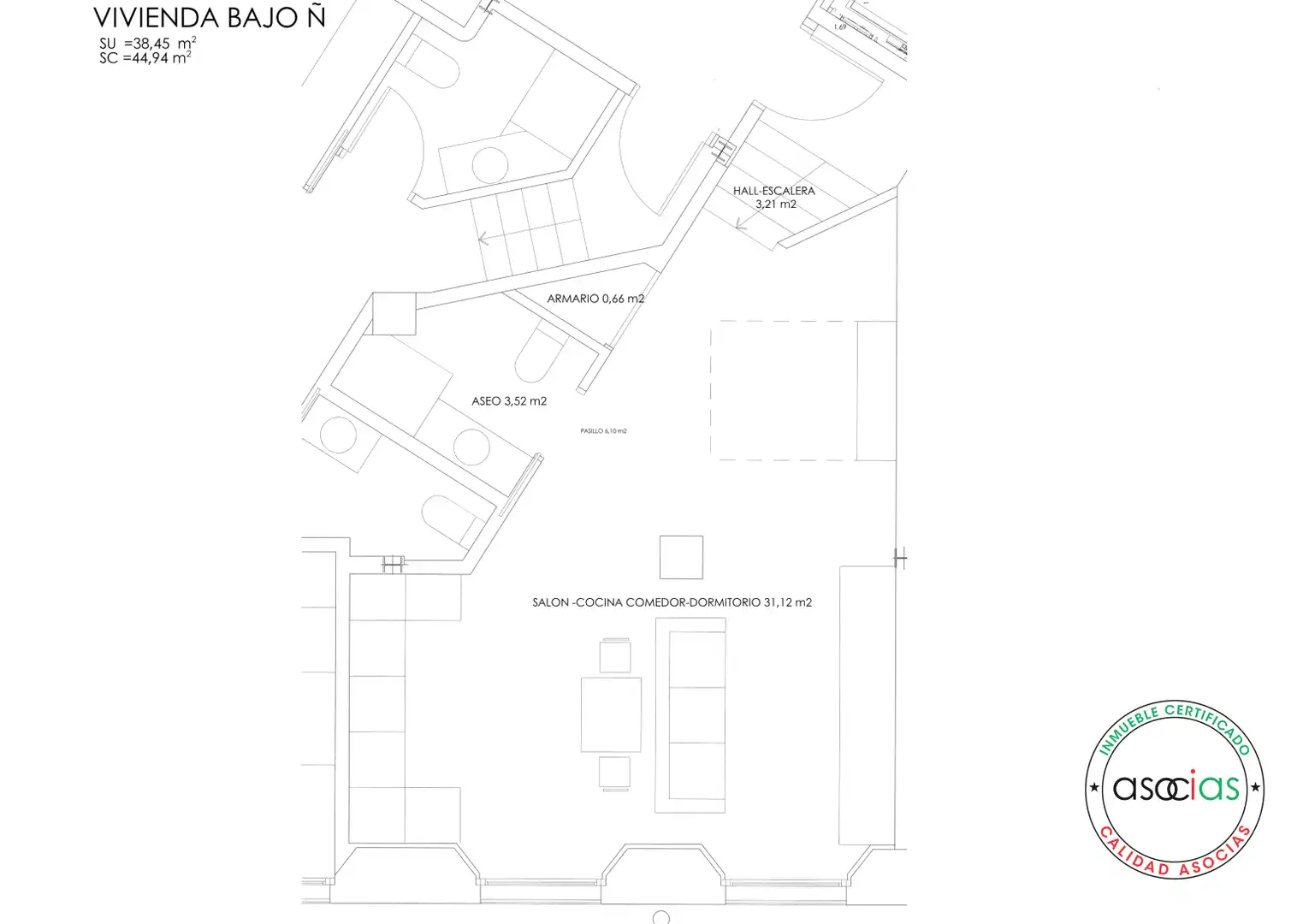 Appartement avec ascenseur à vendre à Gijón - AV DE PORTUGAL, imagen 3