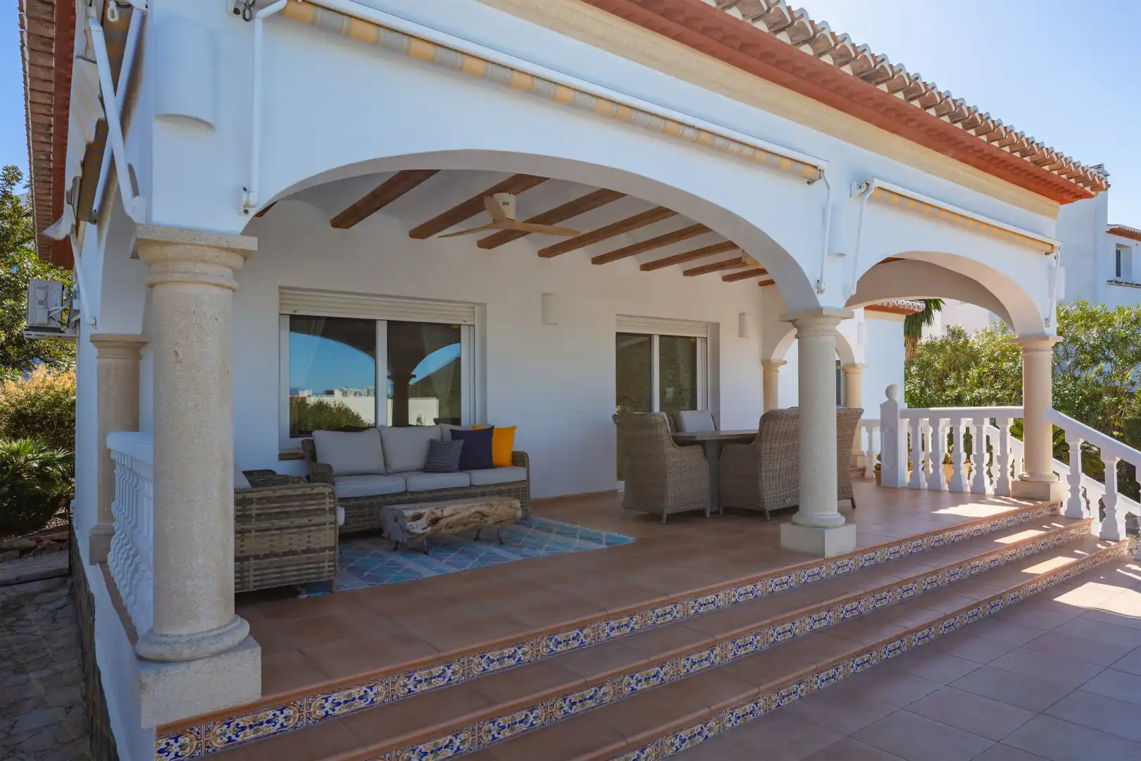 Terrace of Houses for sale in Jávea / Xàbia  with Air Conditioner, Heating and Private garden