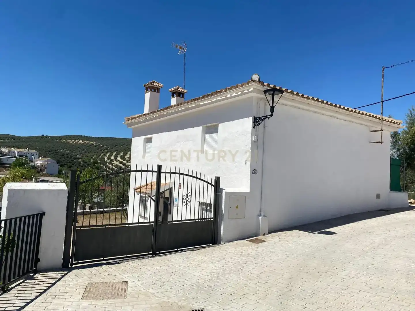 Vista exterior de Casa o chalet en venta en Colomera con Jardín privado, Trastero y Piscina