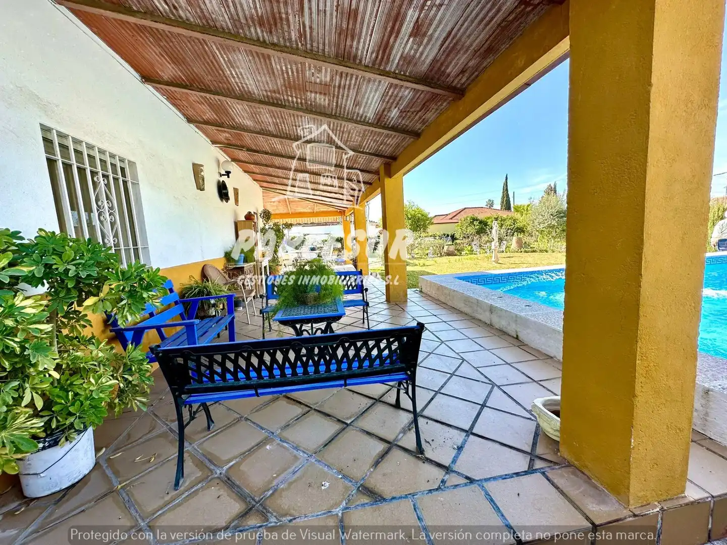Exterior view of Houses for sale in Córdoba  with Private garden, Storage room and Swimming Pool