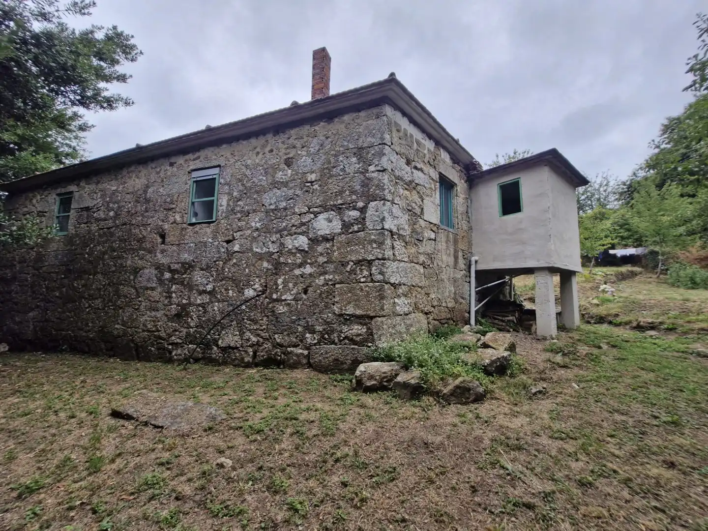 Vista exterior de Casa o xalet en venda en Gomesende amb Jardí privat, Terrassa i Balcó