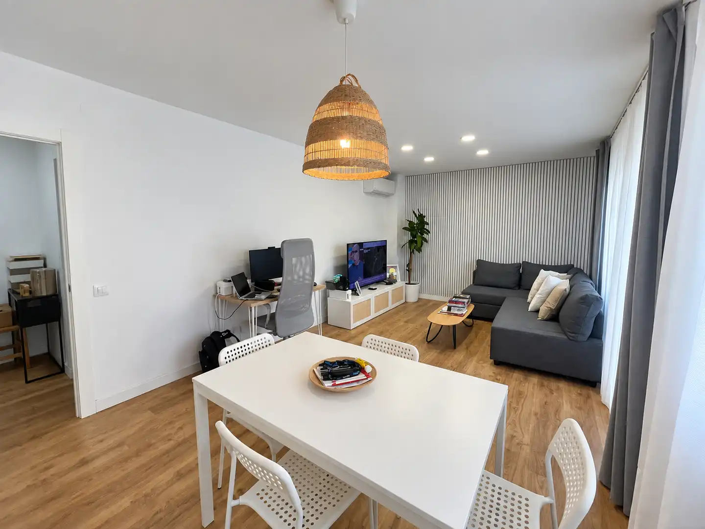 Sala d'estar de Pis en venda en Centre