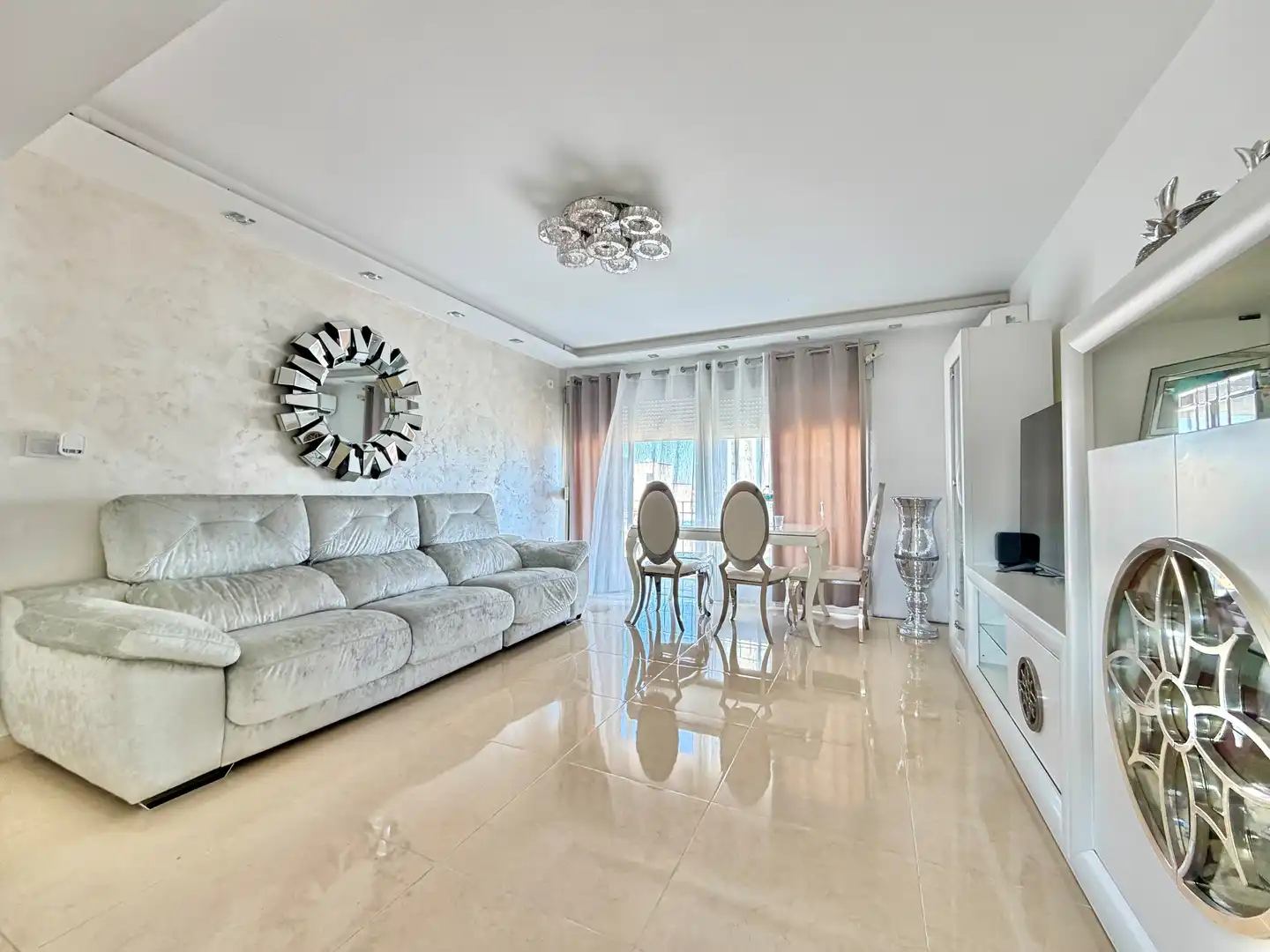 Sala de estar de Piso en venta en Murcia con Aire acondicionado