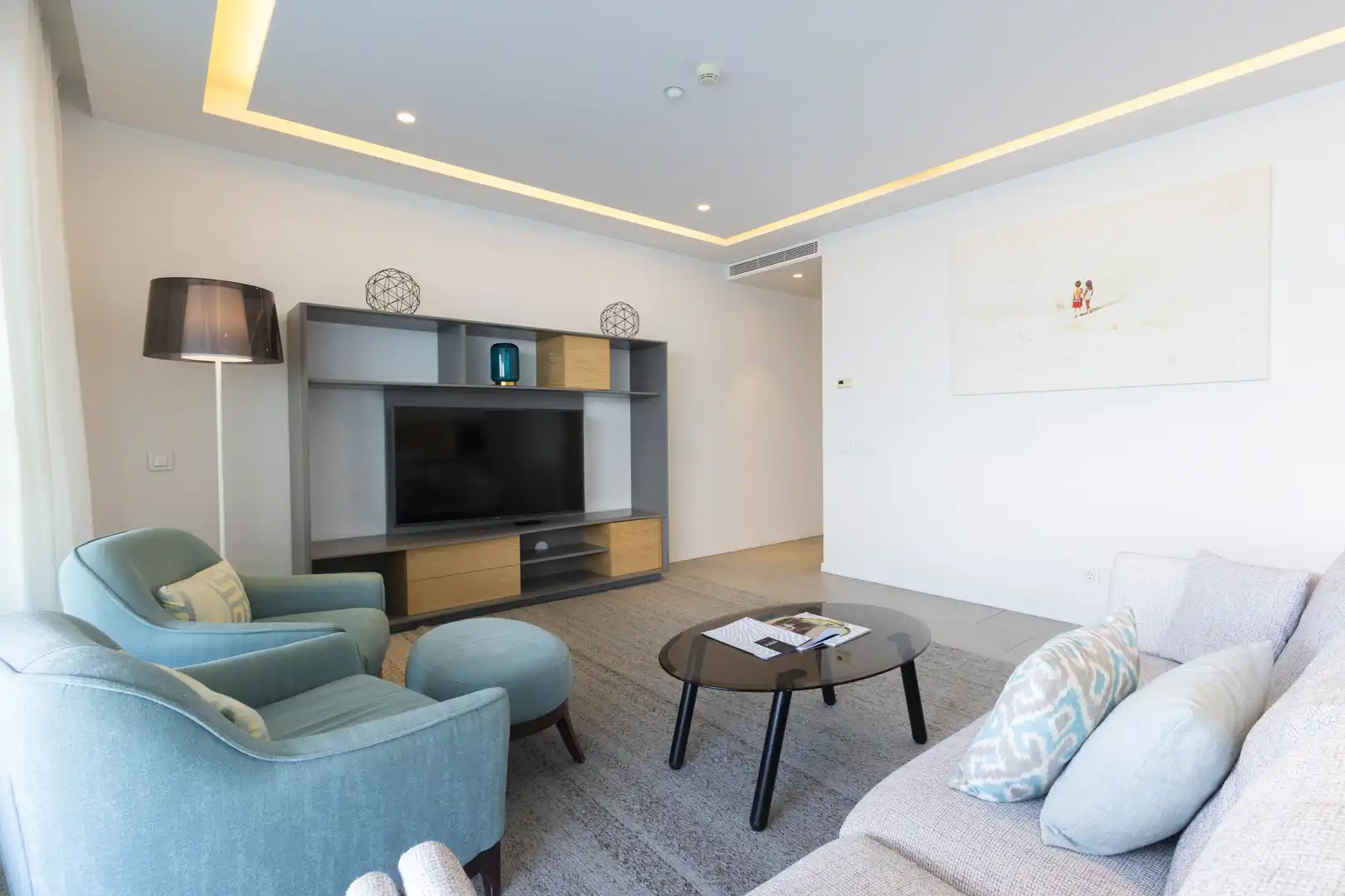 Sala de estar de Piso en venta en Adeje con Aire acondicionado, Terraza y Trastero