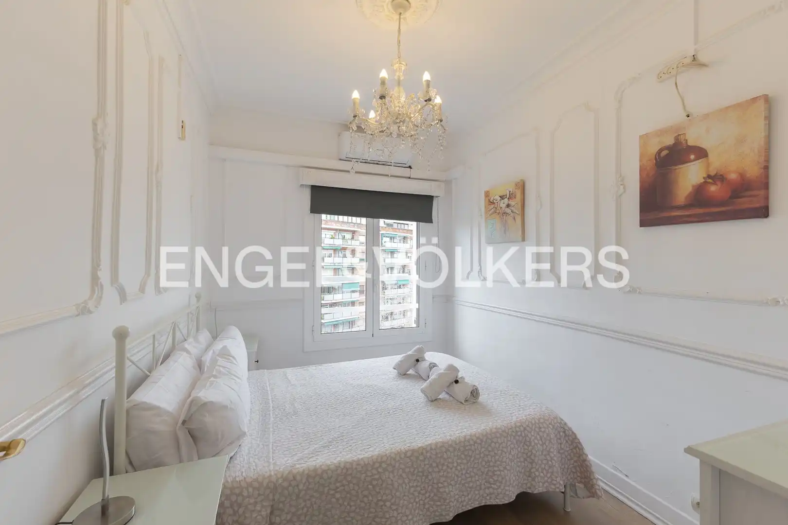 Bedroom of Flat for sale in Barcelona  with Air Conditioner, Heating and Parquet flooring