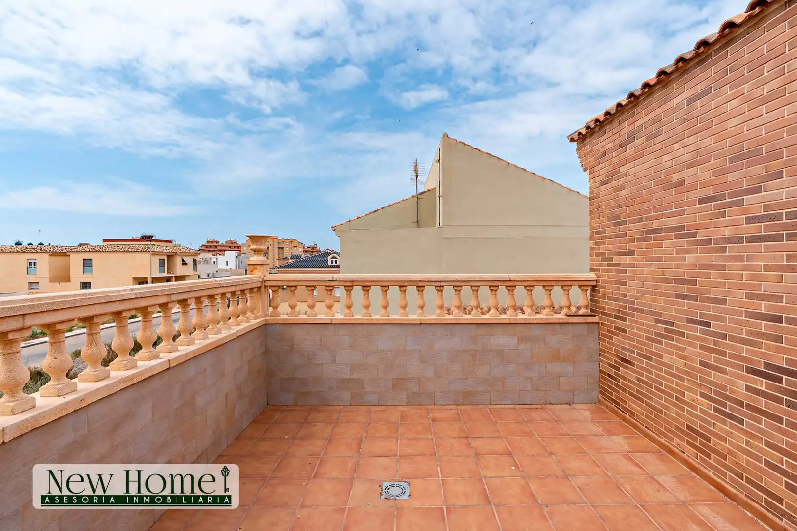 Terraza de Casa o chalet en venta en Roquetas de Mar con Aire acondicionado, Terraza y Amueblado