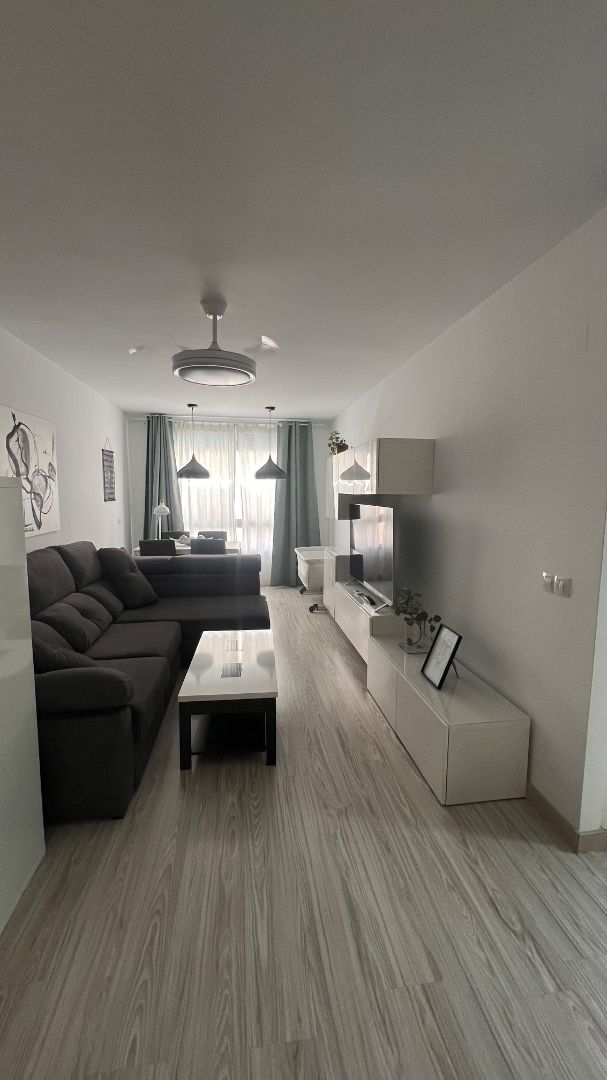 Living room of Flat for sale in Málaga Capital  with Air Conditioner and Furnished