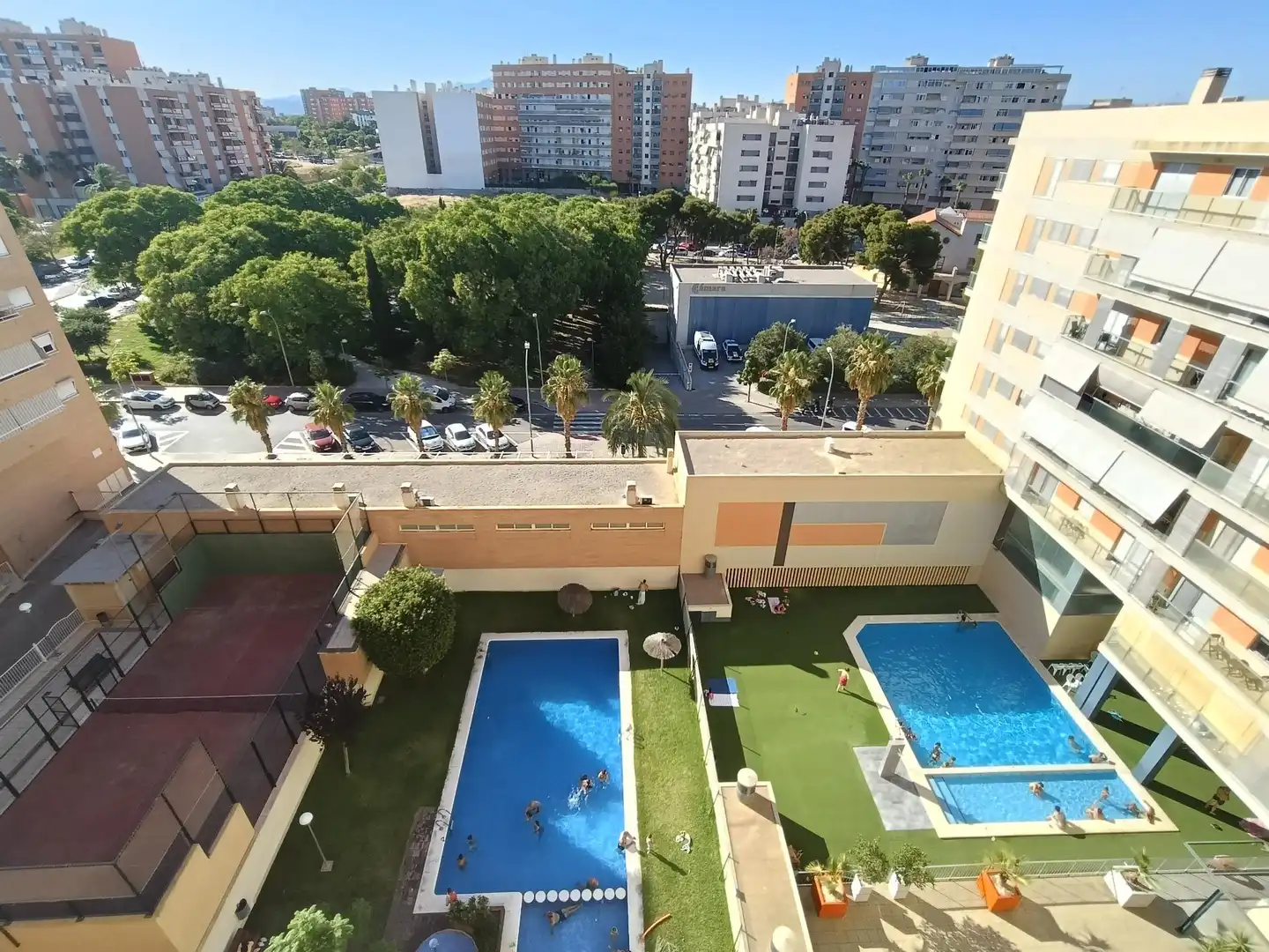 Piscina de Piso en venta en Alicante / Alacant con Aire acondicionado, Jardín privado y Trastero