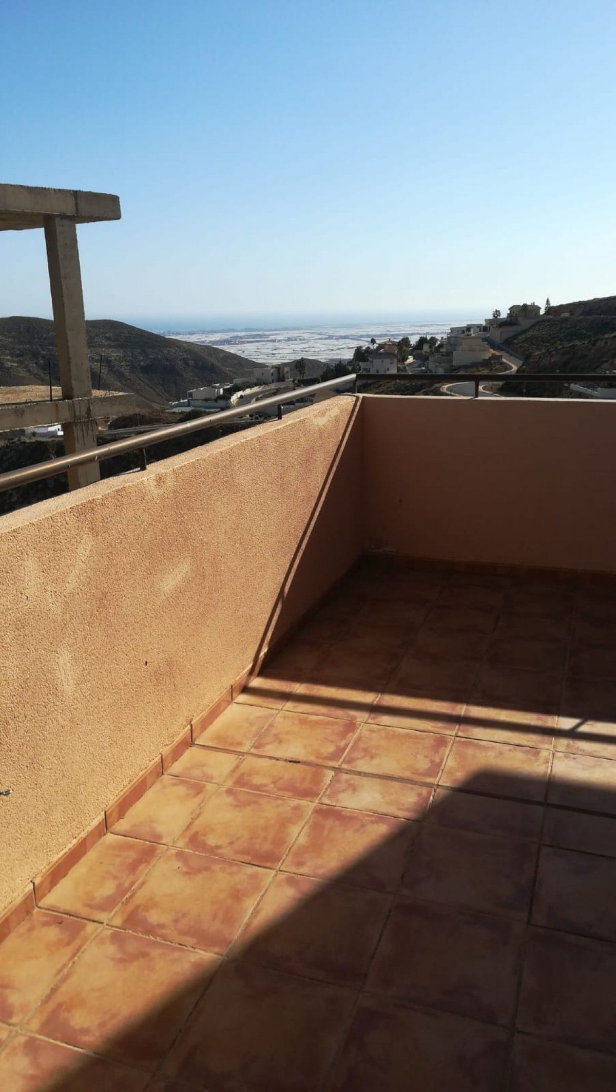 Terraza de Apartamento de alquiler en Vícar con Terraza y Jacuzzi