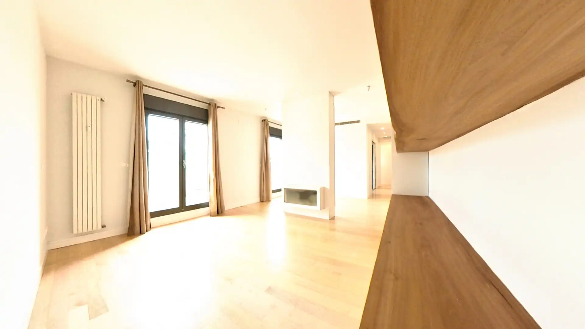 Sala de estar de Ático de alquiler en Madrid con Aire acondicionado, Terraza y Trastero