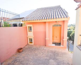 Exterior view of Single-family semi-detached for sale in Fuengirola  with Air Conditioner, Heating and Private garden