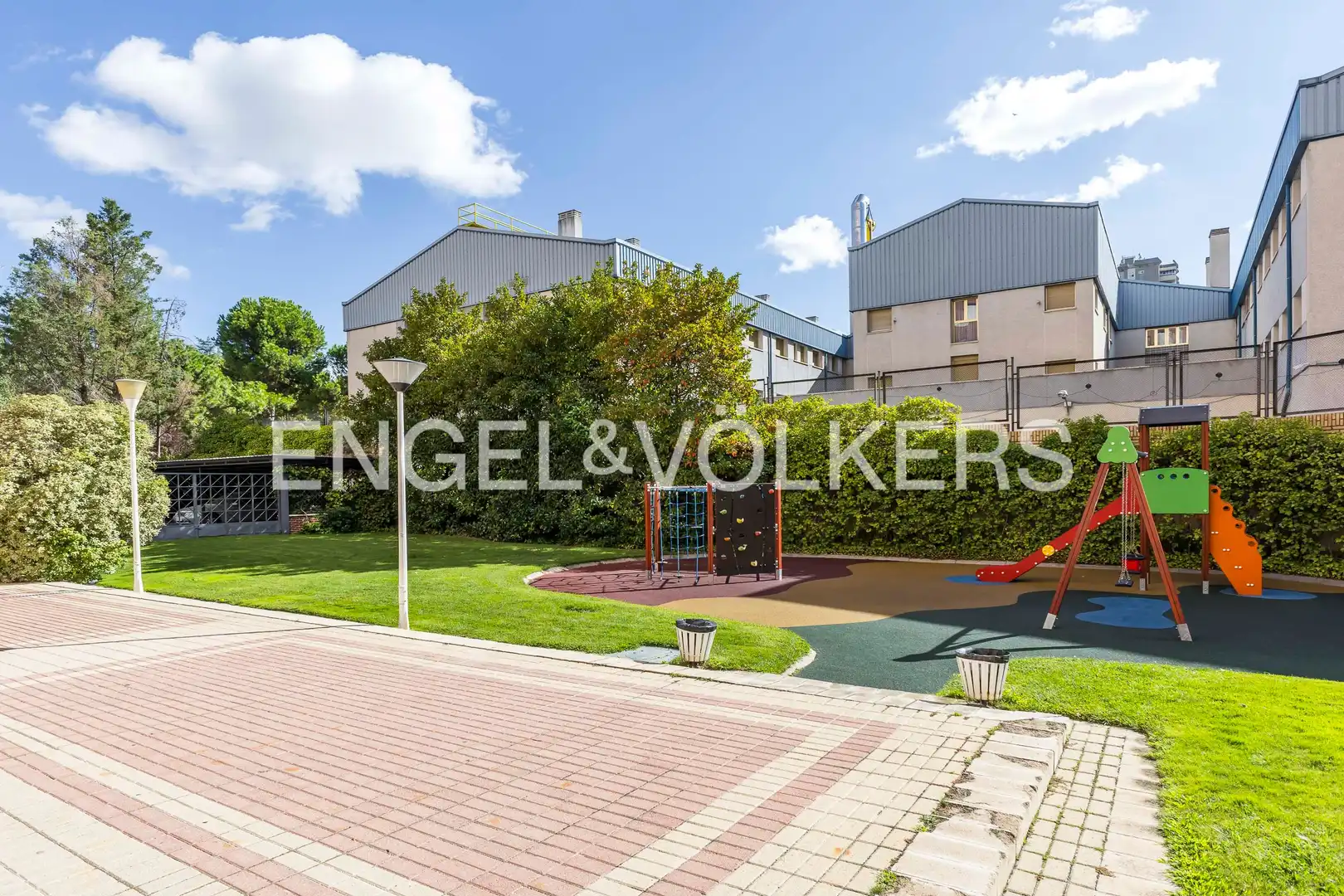 Terrasse von Wohnung zur Miete in Madrid mit Klimaanlage, Heizung und Schwimmbad