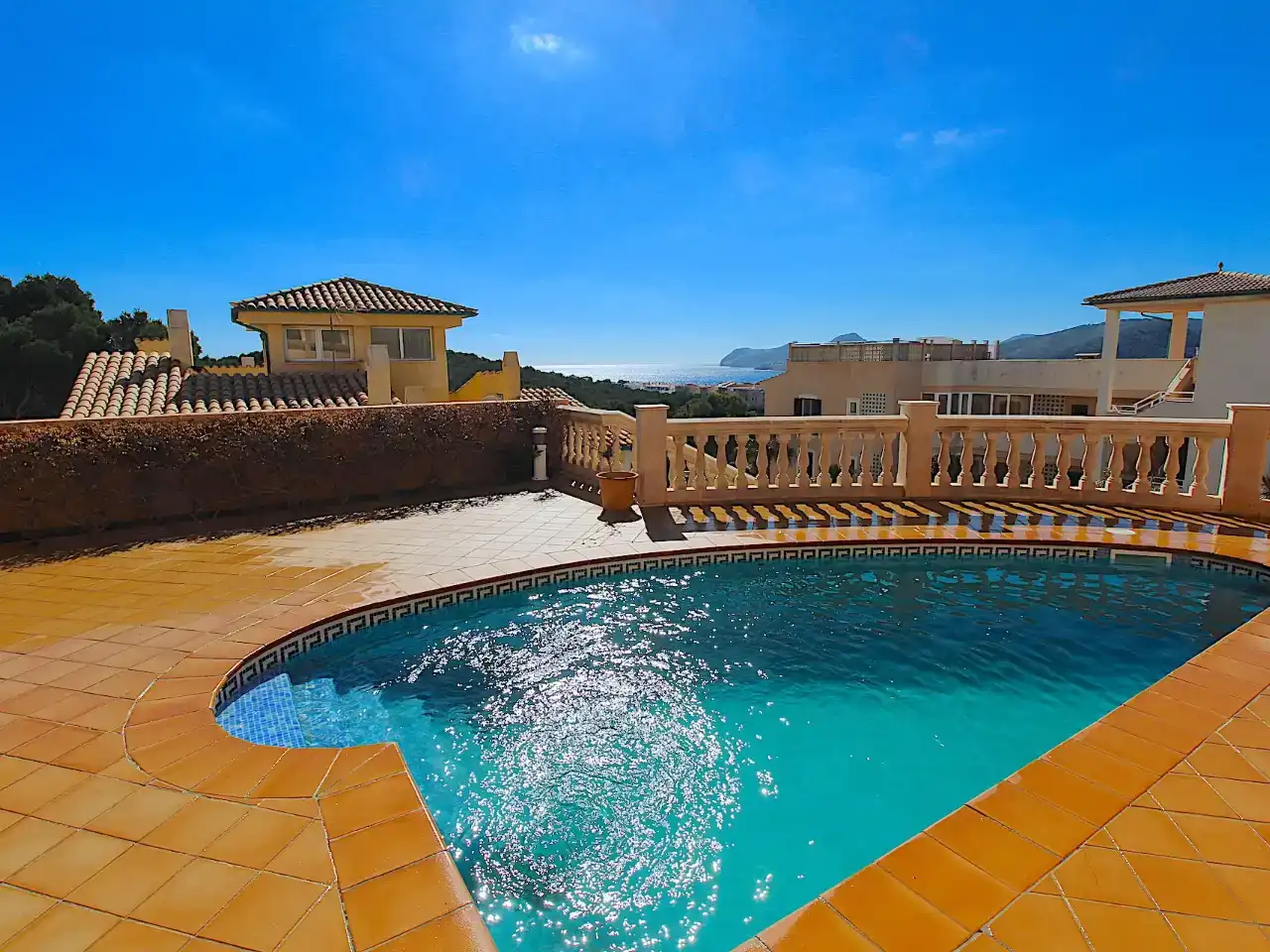 Swimming pool of Houses for sale in Capdepera  with Air Conditioner, Swimming Pool and Balcony