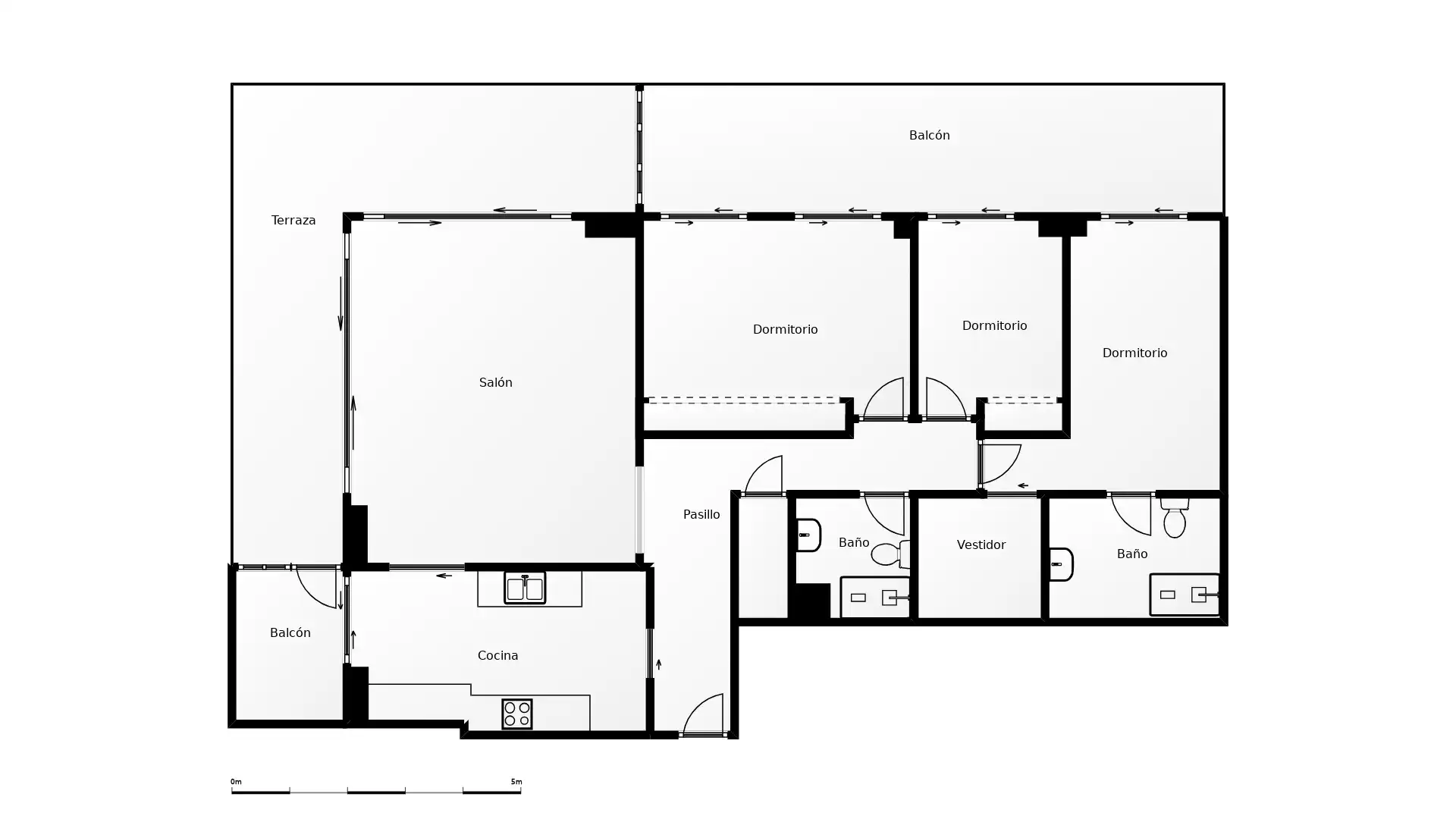 Piso con piscina en venta en García Fària, imagen 53