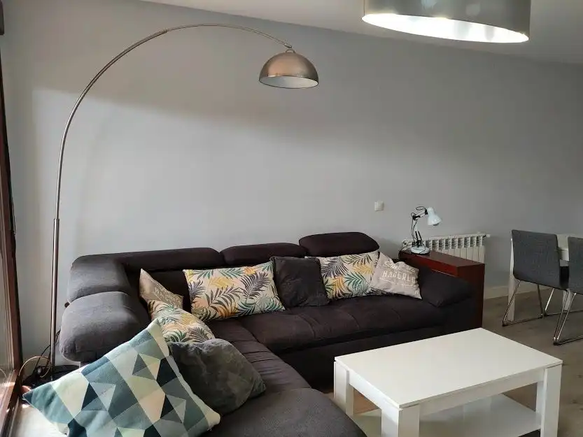 Sala de estar de Planta baja de alquiler en Colmenar Viejo con Calefacción, Jardín privado y Terraza