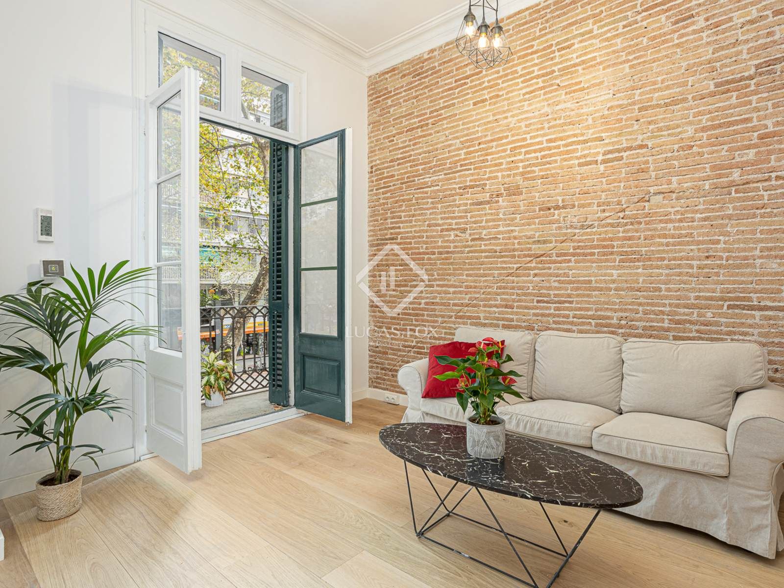 Pis en venda en  Barcelona Capital amb Aire condicionat, Parquet i Moblat