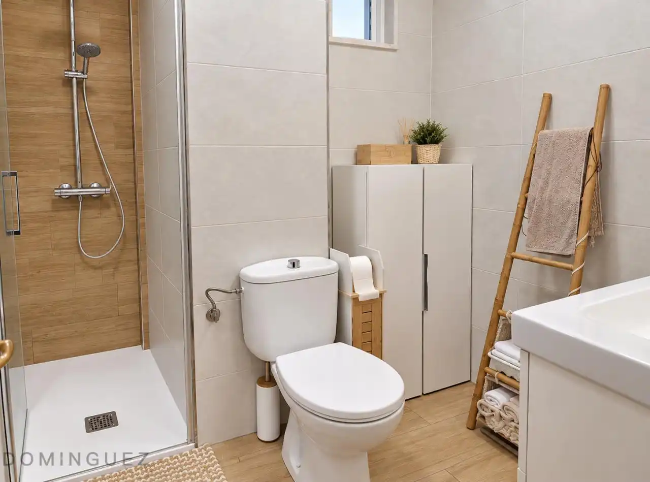 Bathroom of Flat for sale in Vigo   with Heating, Storage room and Furnished