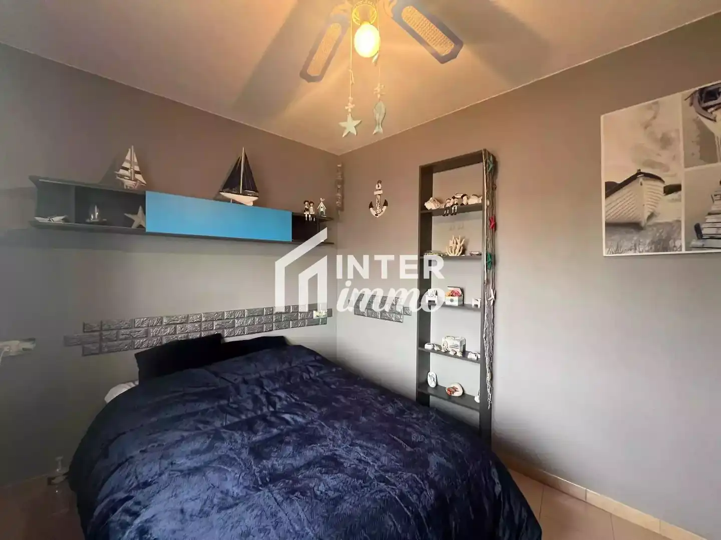 Schlafzimmer von Wohnungen zum Verkauf in Empuriabrava mit Klimaanlage, Terrasse und Möbliert