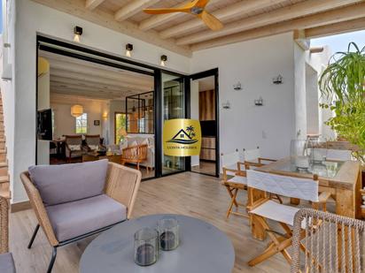 Sala d'estar de Casa adosada en venda en Jávea / Xàbia amb Aire condicionat, Calefacció i Jardí privat