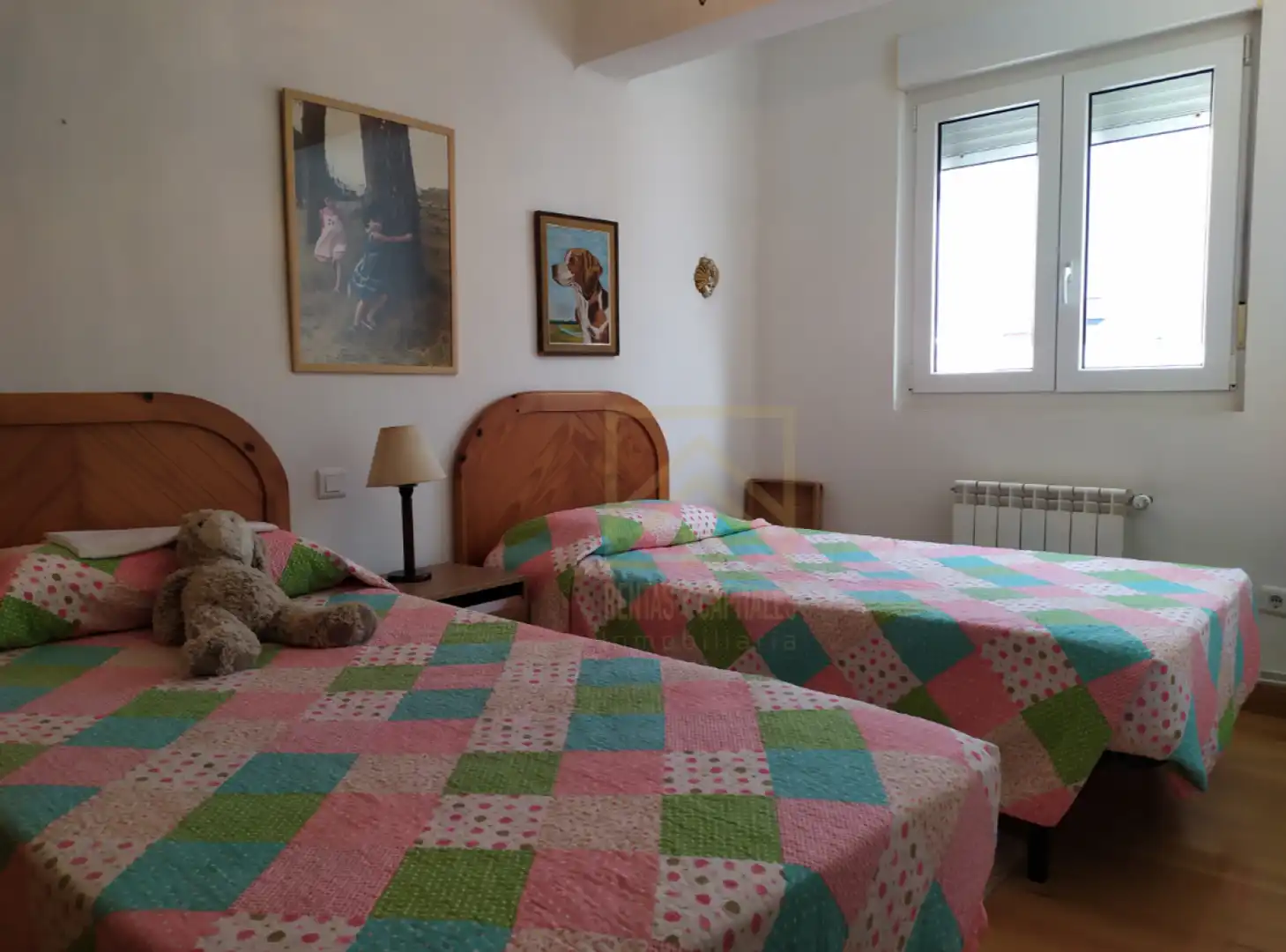 Schlafzimmer von Wohnung zur Miete in Santander mit Heizung und Möbliert