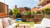 Garden of Flat for sale in Sant Cugat del Vallès  with Air Conditioner, Terrace and Swimming Pool