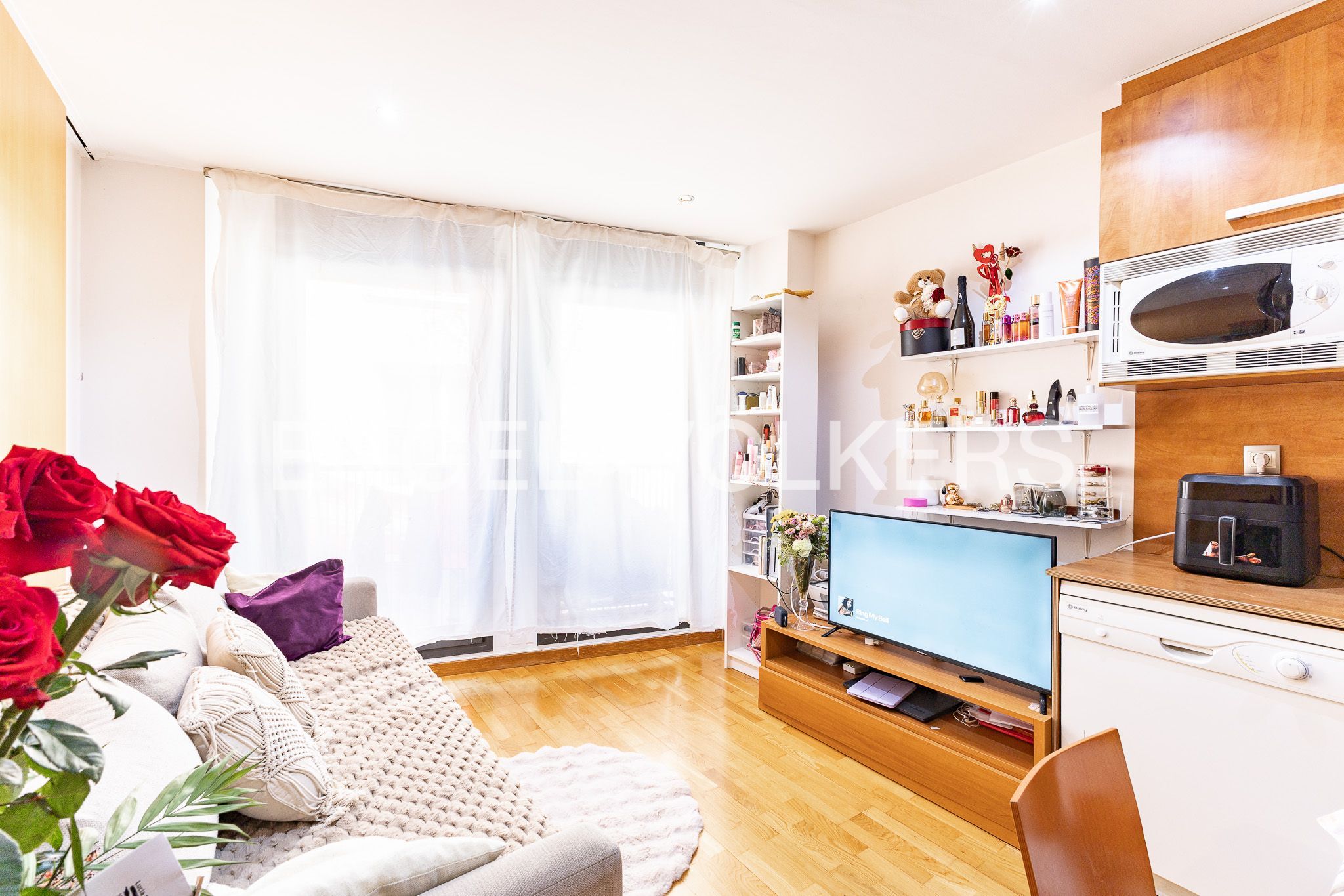 Living room of Flat for sale in Matadepera  with Air Conditioner, Heating and Parquet flooring