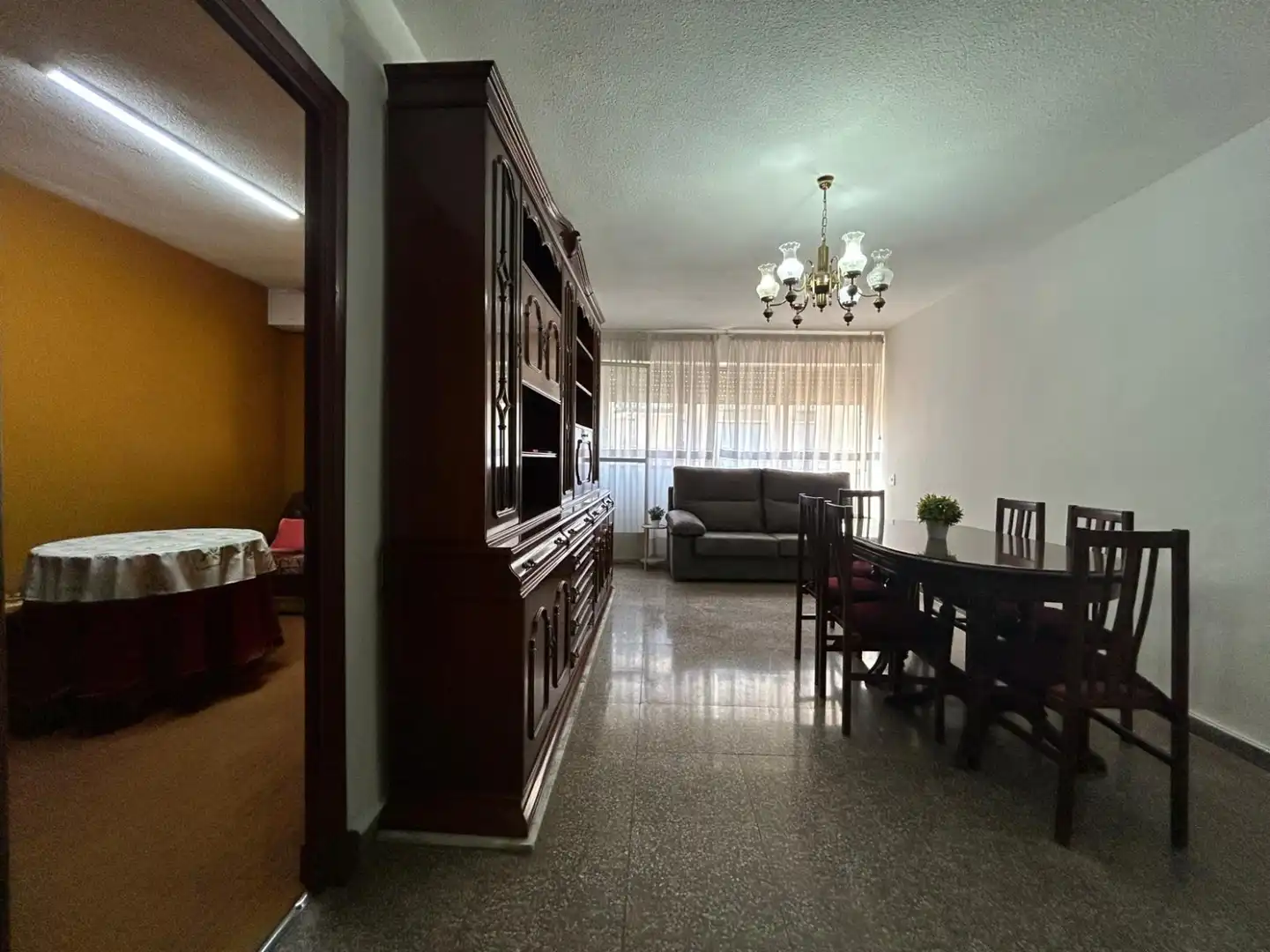 Living room of Flat for rent in Abarán  with Furnished, Balcony and Pets allowed